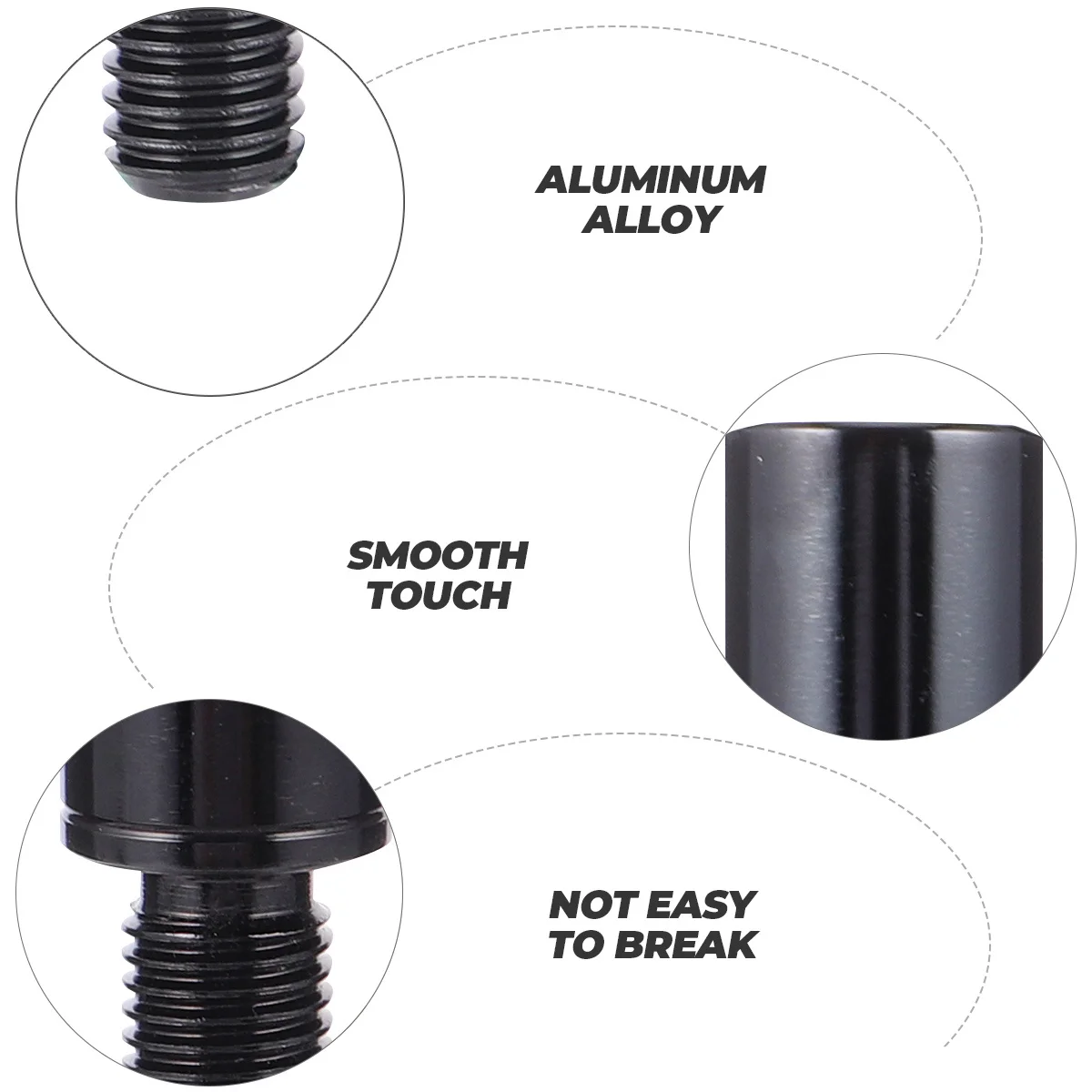 Car Gear Lever Extension Knob Shifter Stick Heightening Manual Transmission Durable Smooth Surface Easy Install Auto Accessories