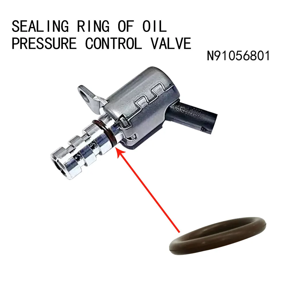 Sealing ring of oil pressure control valve N91056801 For VW Passat Touran Golf Audi A3 S3 A4 S4 A6 S6 Skoda Octavia Superb Yeti