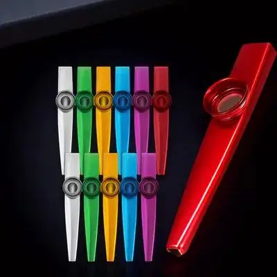 

12 Pcs Metal Kazoo Adult Musical Kazoos for Adults Instruments Bulk Piano Child