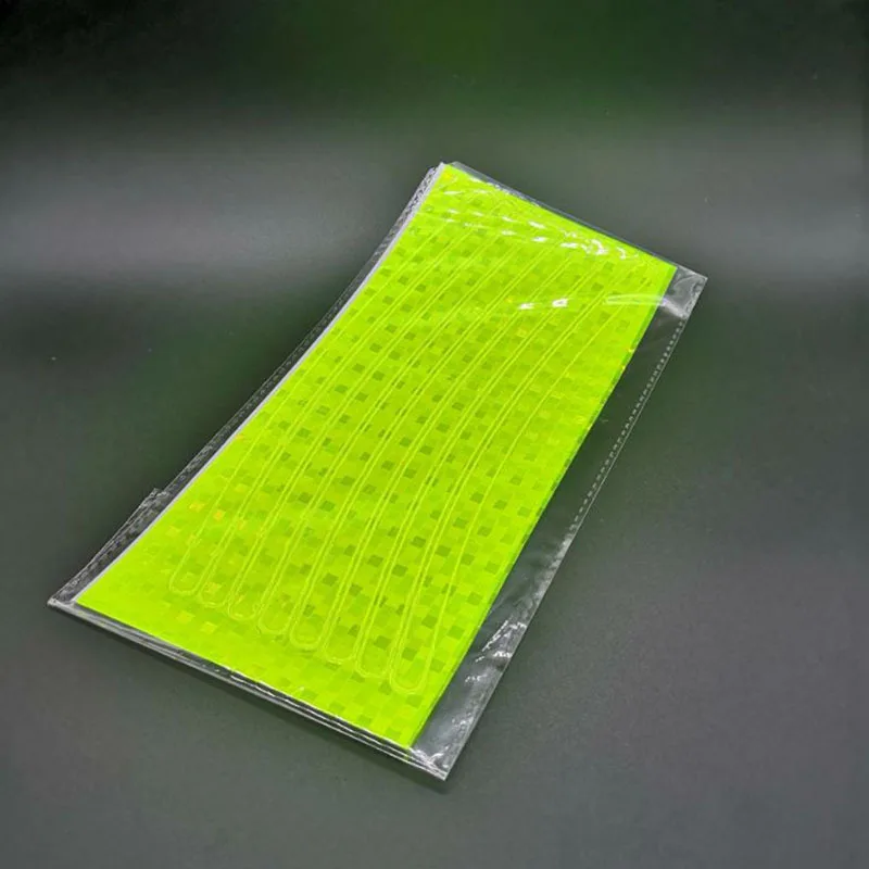 Reflective Wheel Rims Stickers Motocross Bike Motorcycle Body Rim Stripe Tape Sticker Decorative Reflector Film Decals