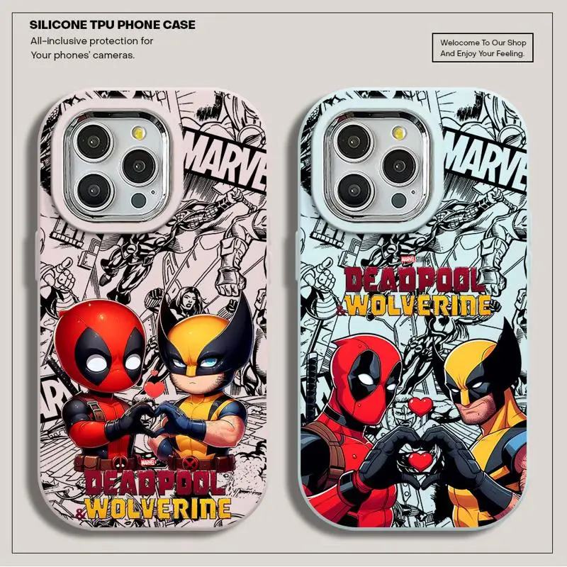 حافظة هاتف لينة من البولي يورثين الحراري لسامسونج غالاكسي ، أعجوبة ، ديدبول ، ولفيرين ، S24 الترا ، S23 الترا ، S20 FE ، S21FE ، S22 ، Note 20 ، الترا Note 10plus #2