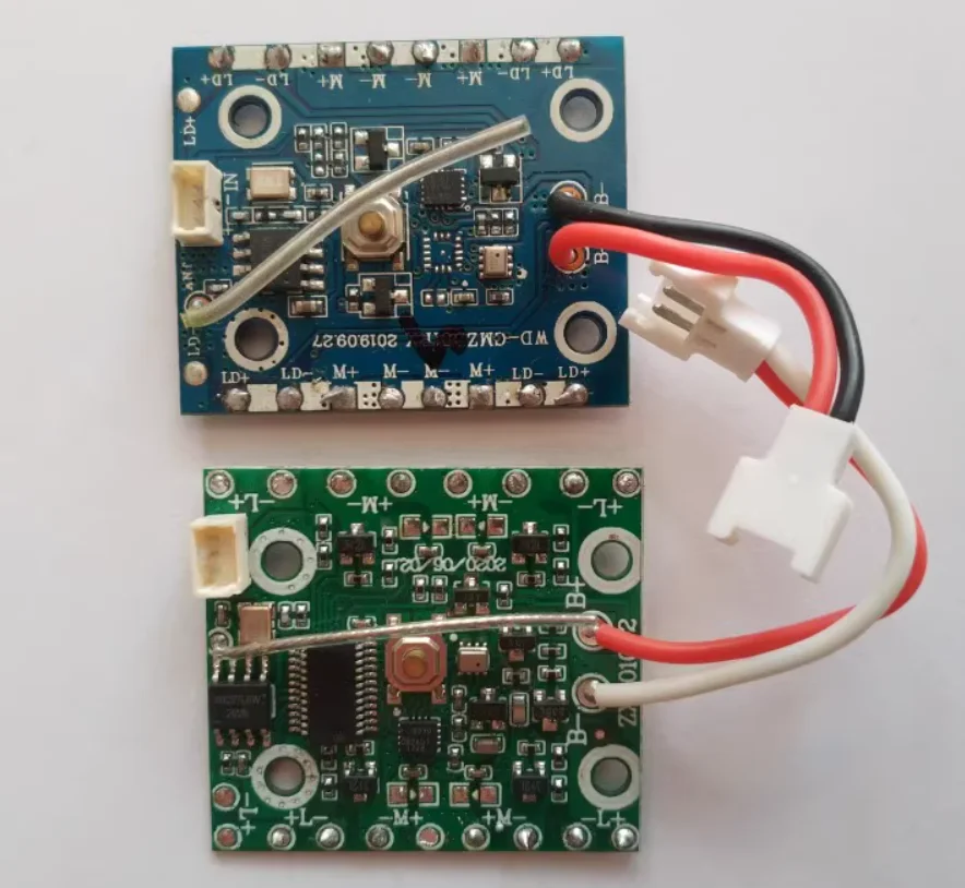 2pcs The drone quadcopter receiving board circuit board supports wifi cameras 3.7V power supply PCB Board