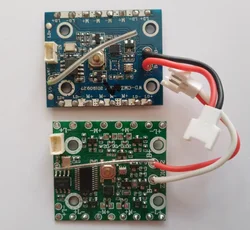 2 pezzi il circuito di ricezione del quadcopter drone supporta telecamere wifi scheda PCB di alimentazione 3.7V