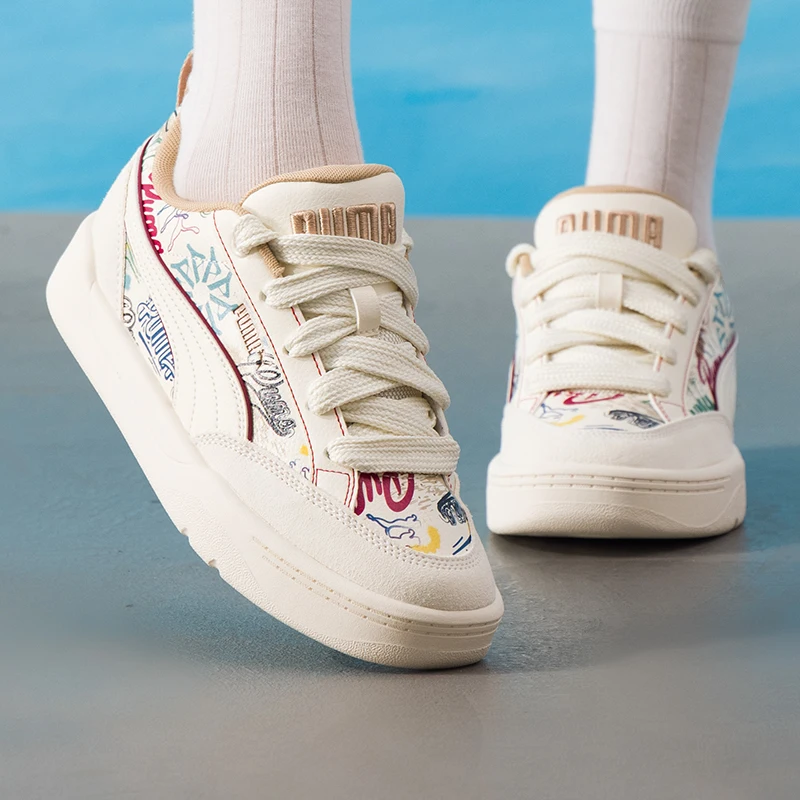 PUMA skateboard shoes original men's and women's shoes couple shoes 2026 new sports shoes retro fashion casual shoes 405258-02-1