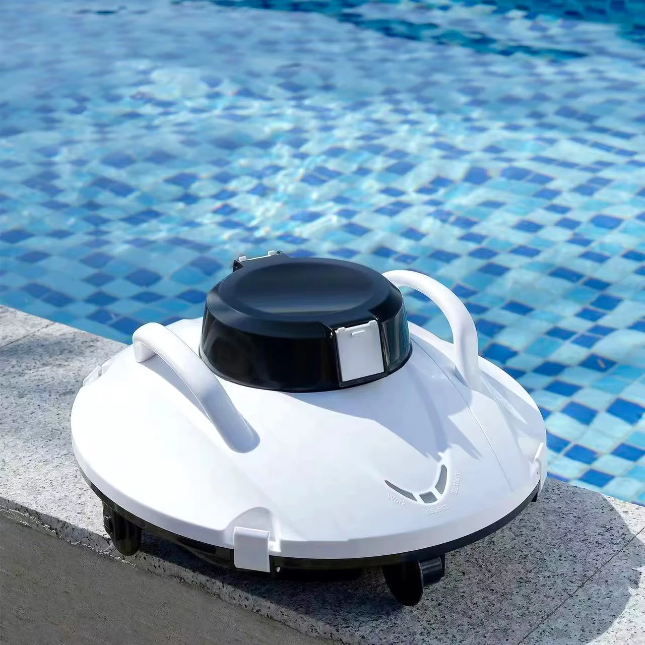 

Alberca Smart Control Cleaning Cordless Vacuum Wall Mounted Automatic Pool Swimming Accessory Robotic Cleaner Robot