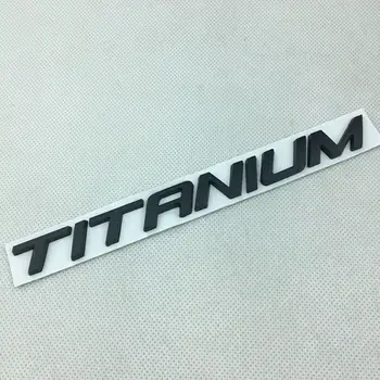 個 3D 金屬鈦合金後備箱擋泥板徽標,適用於 Ecosport、Fiesta、Focus、Mondeo、Edge、Escape、Kuga、Galaxy 2014+ 10 最佳銷售 福特鈦金版 - №4