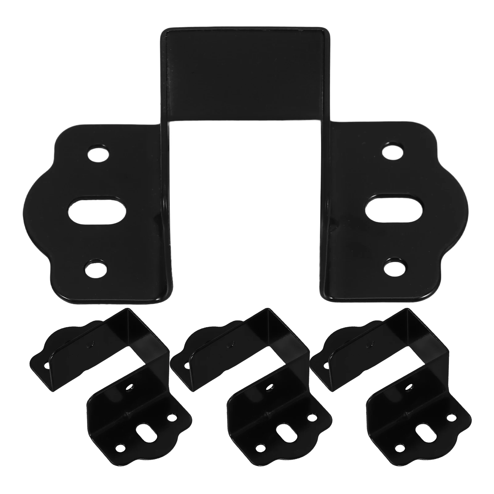 

4pcs Center Support Heavy Duty Brackets Hardware Bracket For Headboard Frame Corner Support Rail Brackets Furniture Accessories