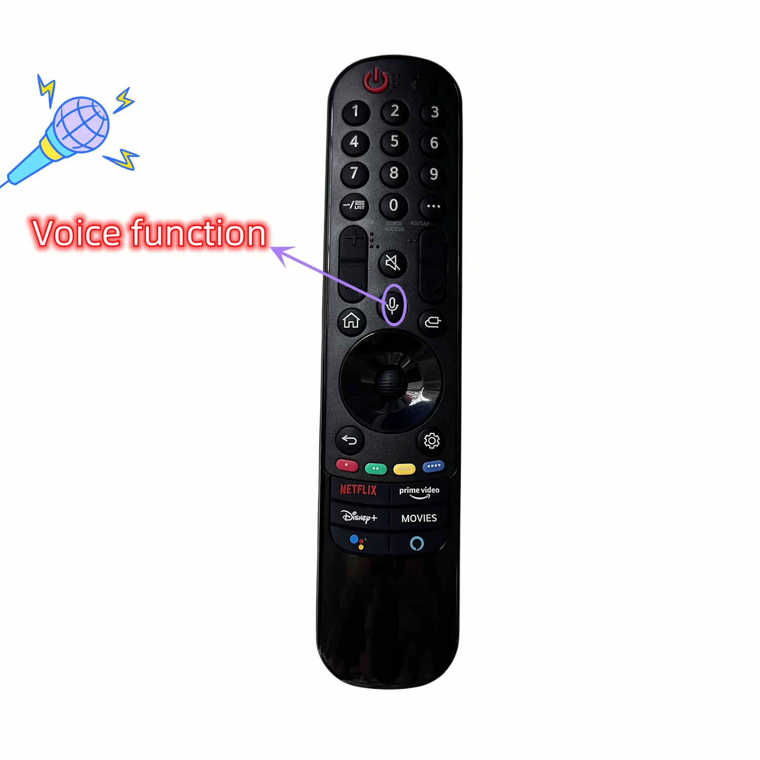 

БОЛЬШЕ ПОПУЛЯРНЫЙ И ЛУЧШЕЕ КАЧЕСТВО Новый голосовой пульт дистанционного управления для телевизора для OLED77C1AUB OLED77C1PUB OLED77G1PUA OLED83C1AUA OLED83