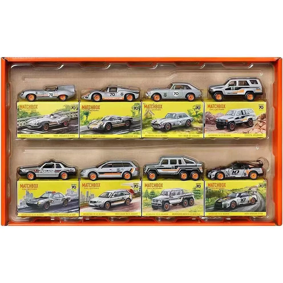 2023 Matchbox Car 70TH JAUGAR PORSCHE 910 TOYOTA 4RUNNER 1/64 Metal Die-cast Model Collection Toy Vehicles HCP03