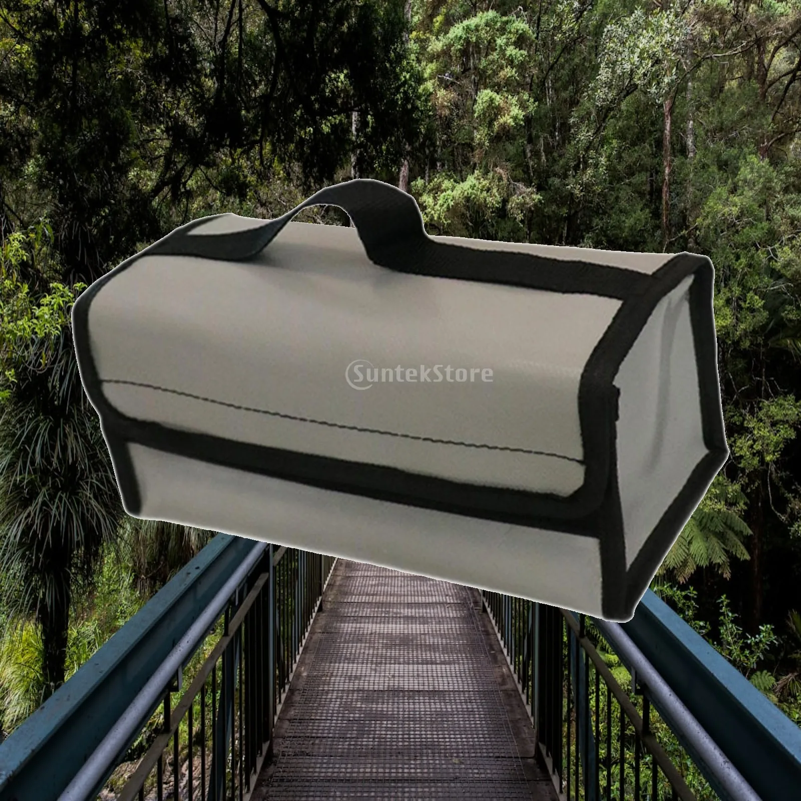 Battery Storage Bag Portable Fireproof Explosionproof Protective Cover Lithium Battery Protection for Mobile Phone Batteries
