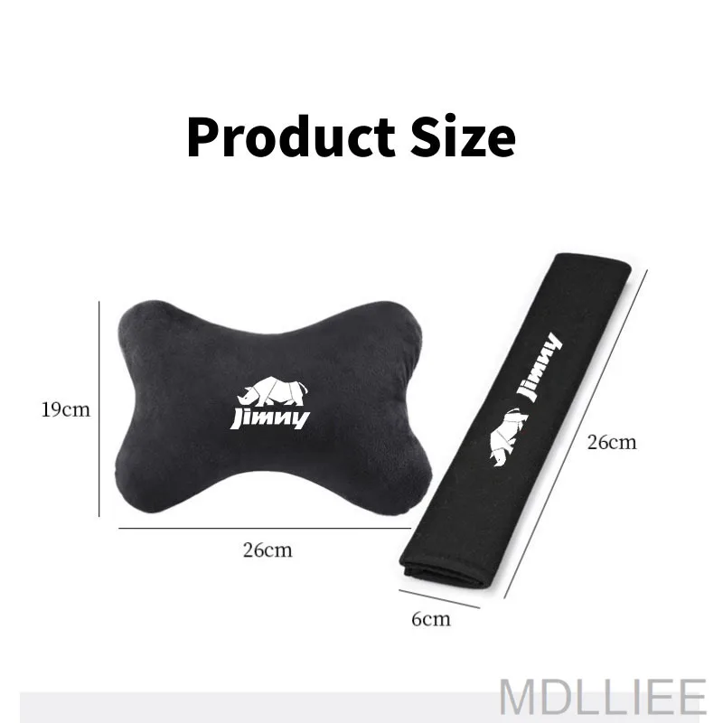 Fully Car Seat Headrest Safety Head Neck Pillow Car Specific Headrest for Jimny Sierra JB64 JB74 Jimny Gen 4 T Auto Accessories
