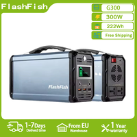 Flashfish G300 Mini Portable Power Station 300W Solar Generator 222Wh Lithium Battery Home Backup Outdoor Camping Mobile power