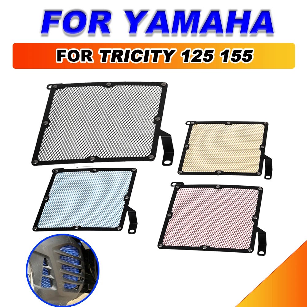 Motorcycle Accessories Water Tank Net Protective Cover For Yamaha Tricity 125 155 2017-2021 Tricity155  Radiator Guard Grille