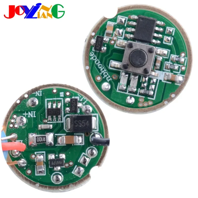 JYL8810 Bicycle Lamp Driver Board Can Connect 5V Mobile Power Supply Switch with Driving Plate Diameter 22MM