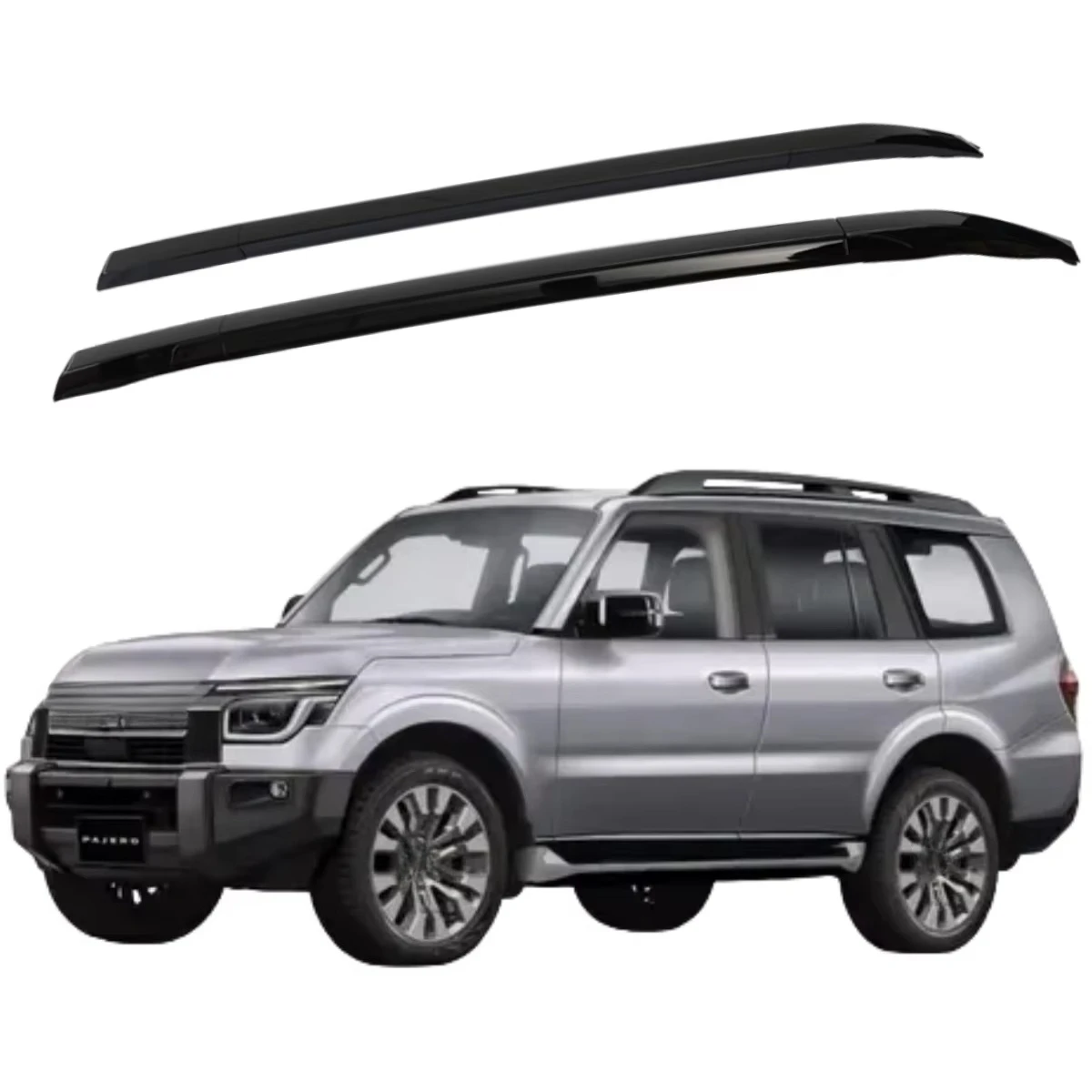 

SXLL L200 Triton Pickup 2015-2023 Aluminum Roof Mount Trunk Frame Car Roof Rack for Travel Luggage Storage