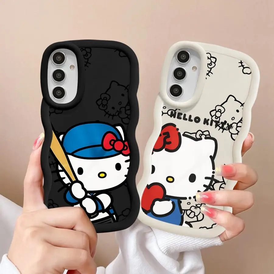 

Hello K-Kitty Sanrio Cute Phone Case for Samsung Galaxy A11 A12 A13 A22 A24 A25 A34 A35 A52 A54 A73 TPU case
