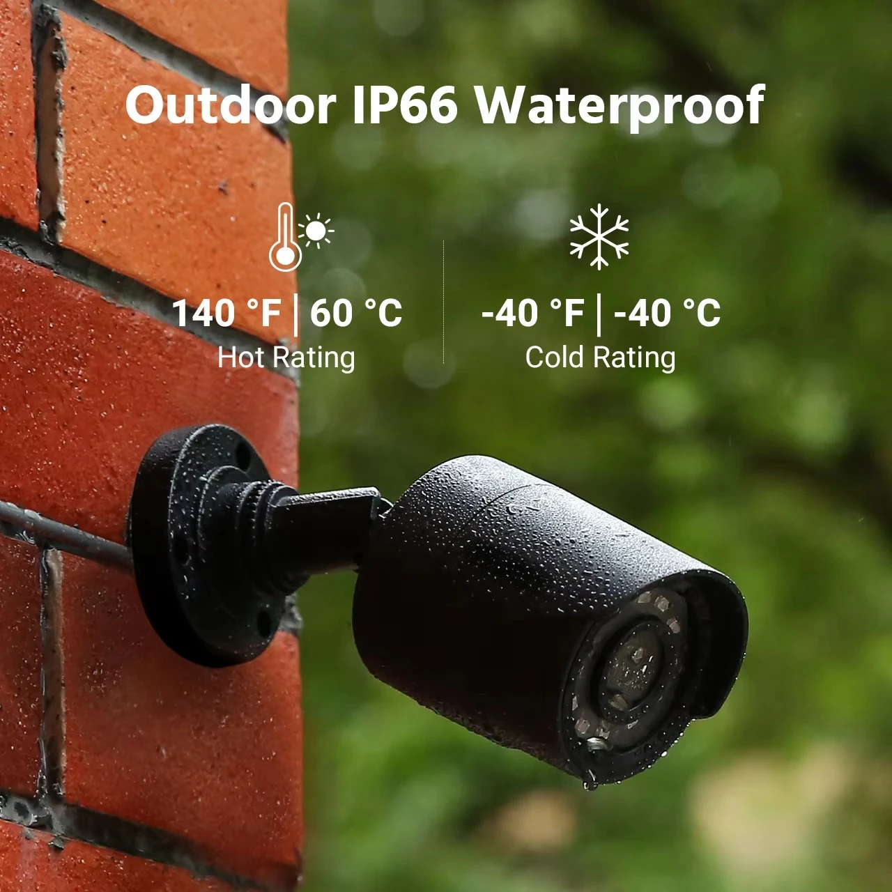 

4pcs 1080P HD TVI Bullet Camera System With Smart IR Night Vision 8CH 5MP 5 In 1 DVR Surveillance Camera System