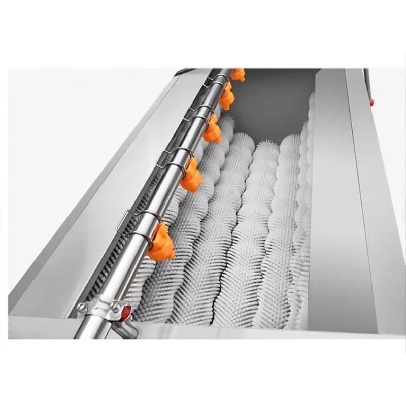 

Gold Seller Vegetables and Fruits Automatic Commercial Potato Ginger, Lotus, Papaya Sweet Potato Cleaning Roller Washing and Pee