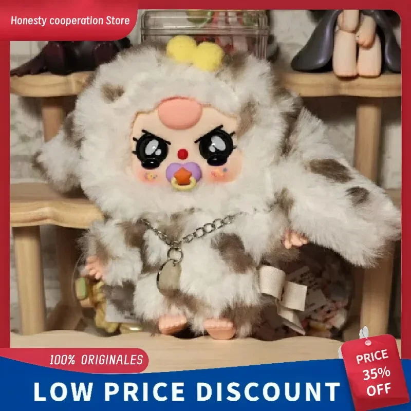 

New Genuine Product Baby Three Cats And Dogs Series Vinyl Doll Plush Blind Box Cute Collectible Figurines Series Gift for Girls