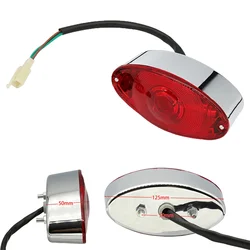 12V Bulb Motorcycle Quad ATV Running Brake License Plate Tail Light Fits For Universal Dirt Pit Bike ATV UTV Buggy Monkey Z50