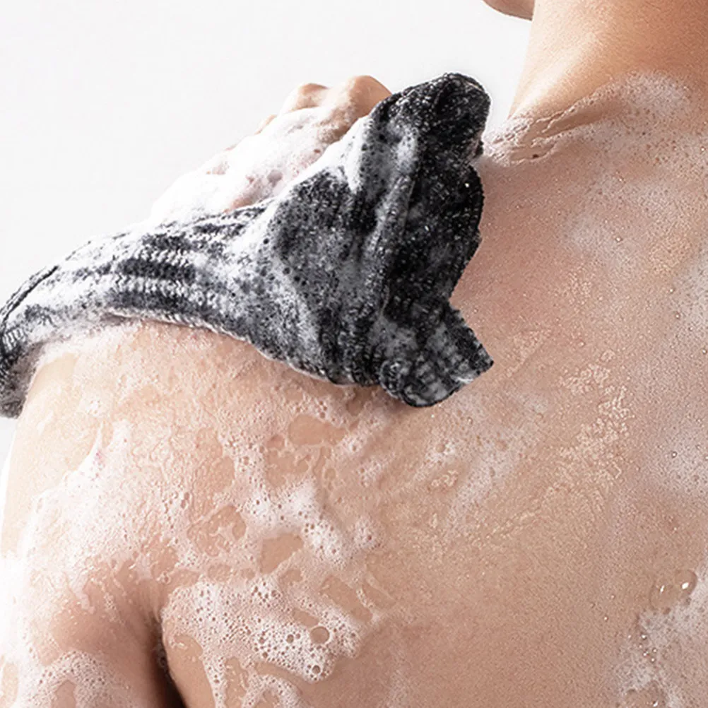 

1 шт. Мягкое отшелушивающее полотенце-мочалка для спины, для ежедневного очищения тела, массажа рук, ног, груди и спины