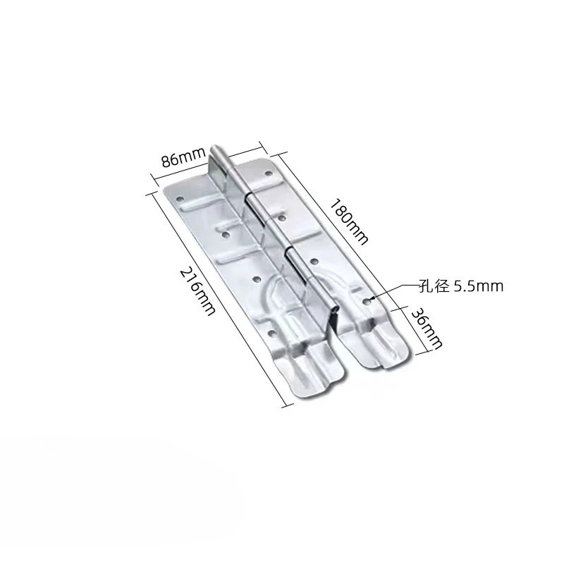 4 Buah Engsel Sudut Kotak Kayu Kotak Coaming 160MM Engsel Palet Kotak Putar Lipat