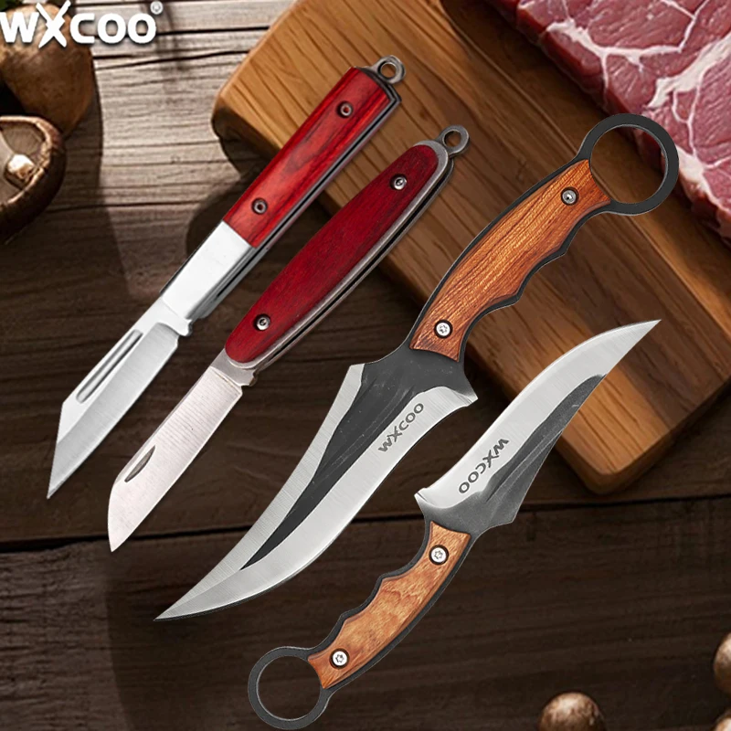 Professional Forged Stainless Steel Kitchen Knife Multifunctional Boning Knife Meat Cleaver BBQ Cutter Ideal for Cooking Chefs