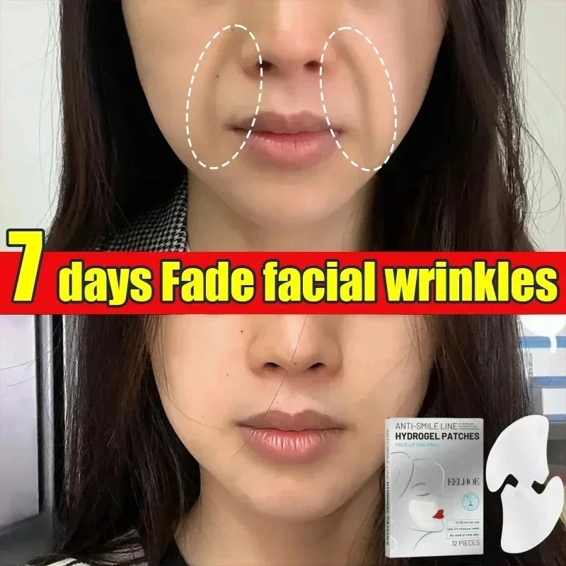 Parche hidroristalino reafirmante de líneas finas, antienvejecimiento, levantamiento, flacidez de la piel Facial, mascarillas de nutrición profunda, productos para el cuidado Facial de Corea