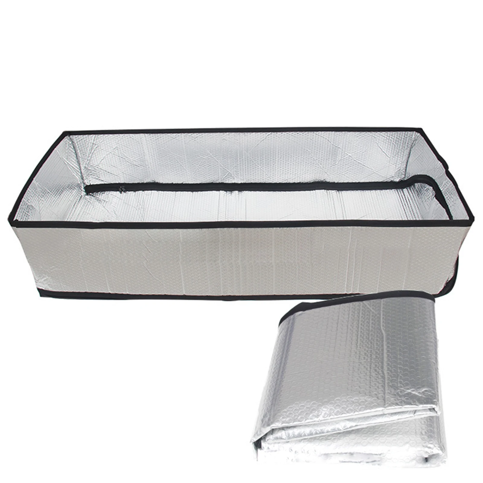 Attic Insulation Cover Energy-Saving Attic Stairway Door Insulation Cover Tent Fireproof  Dust Proof Aluminum Foil