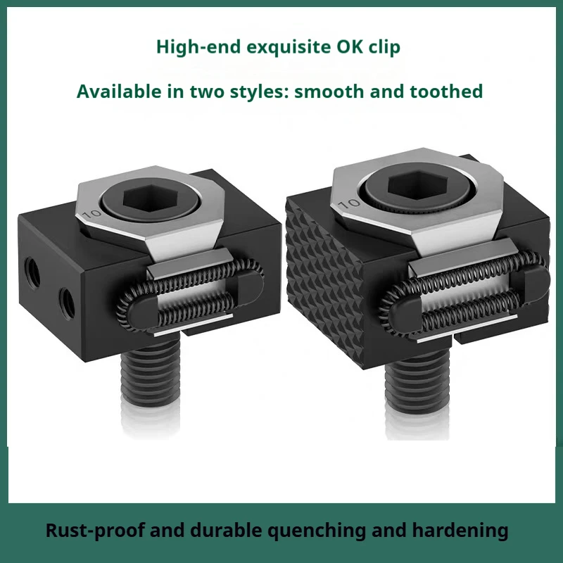OKC OKP Hign Precision Vise M6 M8 M10 M12 CNC Vise Multi-station Product OK Batch Processing Milling Vice Working Clamps