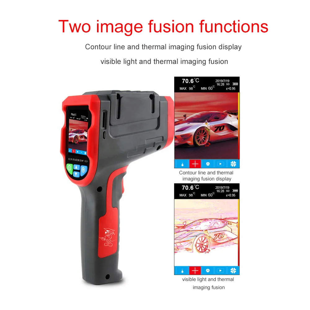 NF-521 Thermal Imager Thermometer Mobile Phone Thermal Imaging Infrared Thermal Imager Manufacturer Wholesale