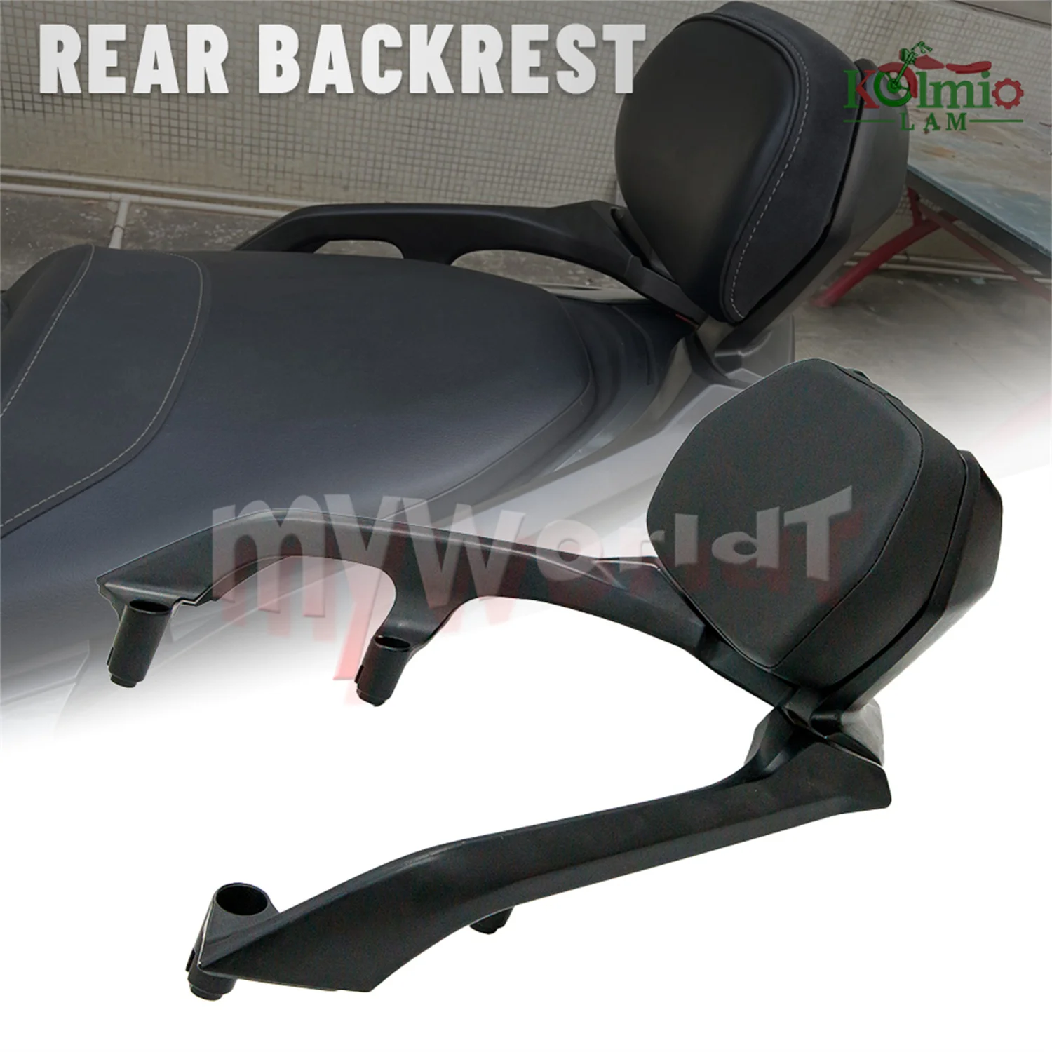 Coussin de dossier de passager arrière de moto adapté pour YAMAHA TMAX530 TMAX560 2017 – 2024, TMAX 530 560 XP530 XP560
