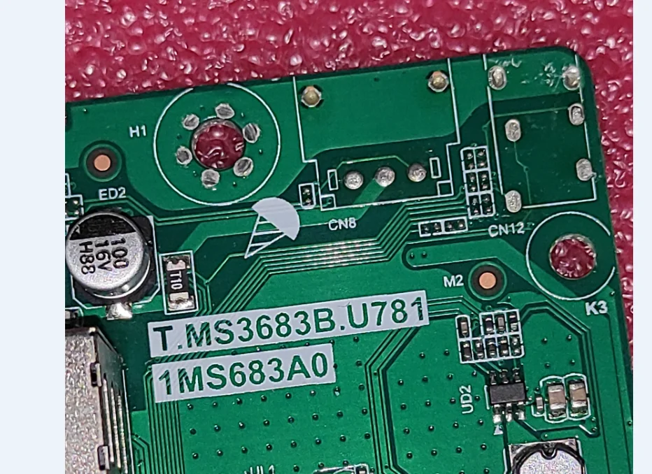 T.MS3683B.U781  1MS683A0 CN.TU781A  The TV motherboard  working well