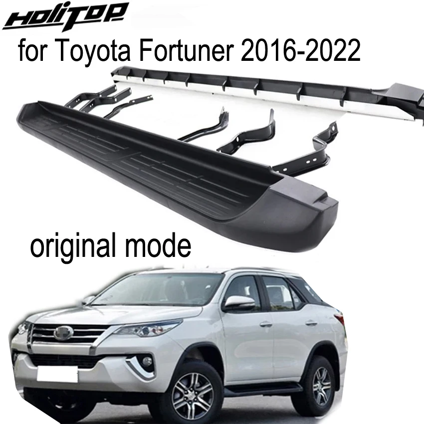 New Arrival side step ner bar running board for Toyota Fortuner 2016-2022,original model,loading weight 300kg,reliable quality