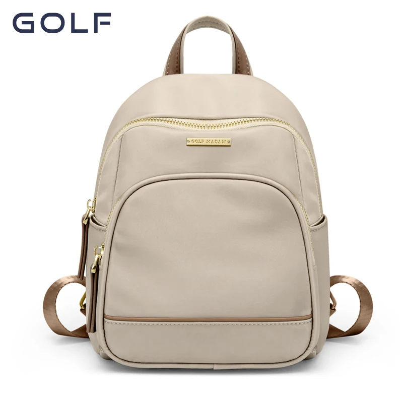 GOLF Backpack Women 2024 new Oxford cloth lightweight mini leisure canvas travel bag student schoolbag