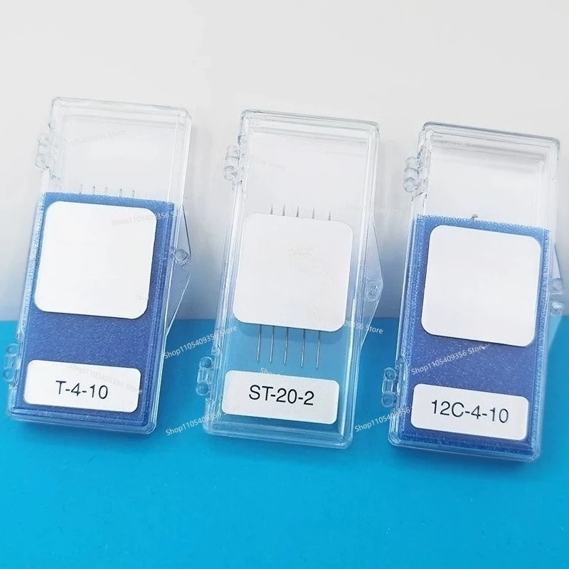 For DC Tungsten Steel Hard Needle ST-20-0.5 T-4-5/10/22/35/60 Probe Station Wafer Test Soft Needle 5 Pcs in A Box