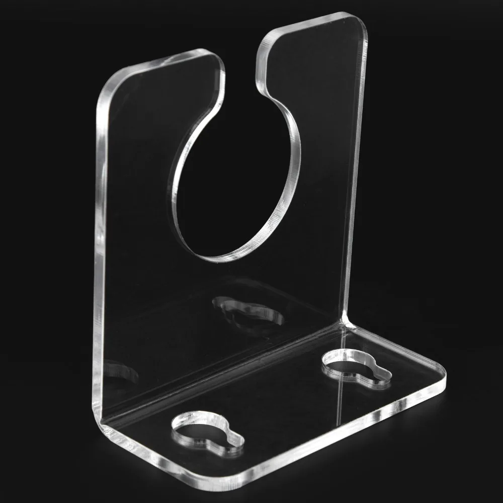 Transparent Bathtub Wine Glass Holder Acrylic Portable Goblet Holder Wall Mounted Strong Suction Cup Cup Holder Home Bathroom