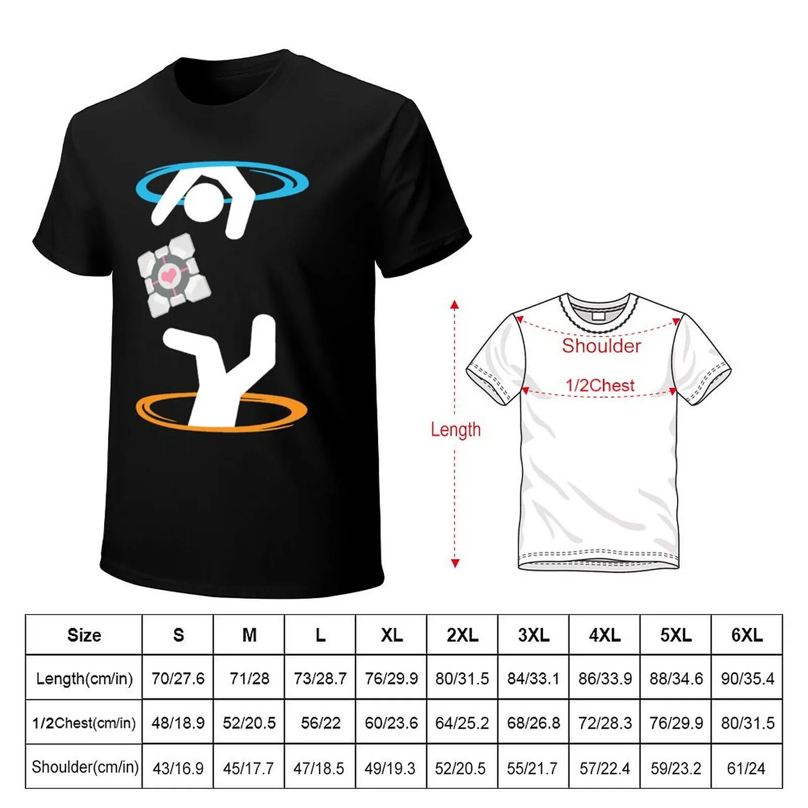 Lose The Companion Cube T-Shirt t shirts with prints T-Shirt