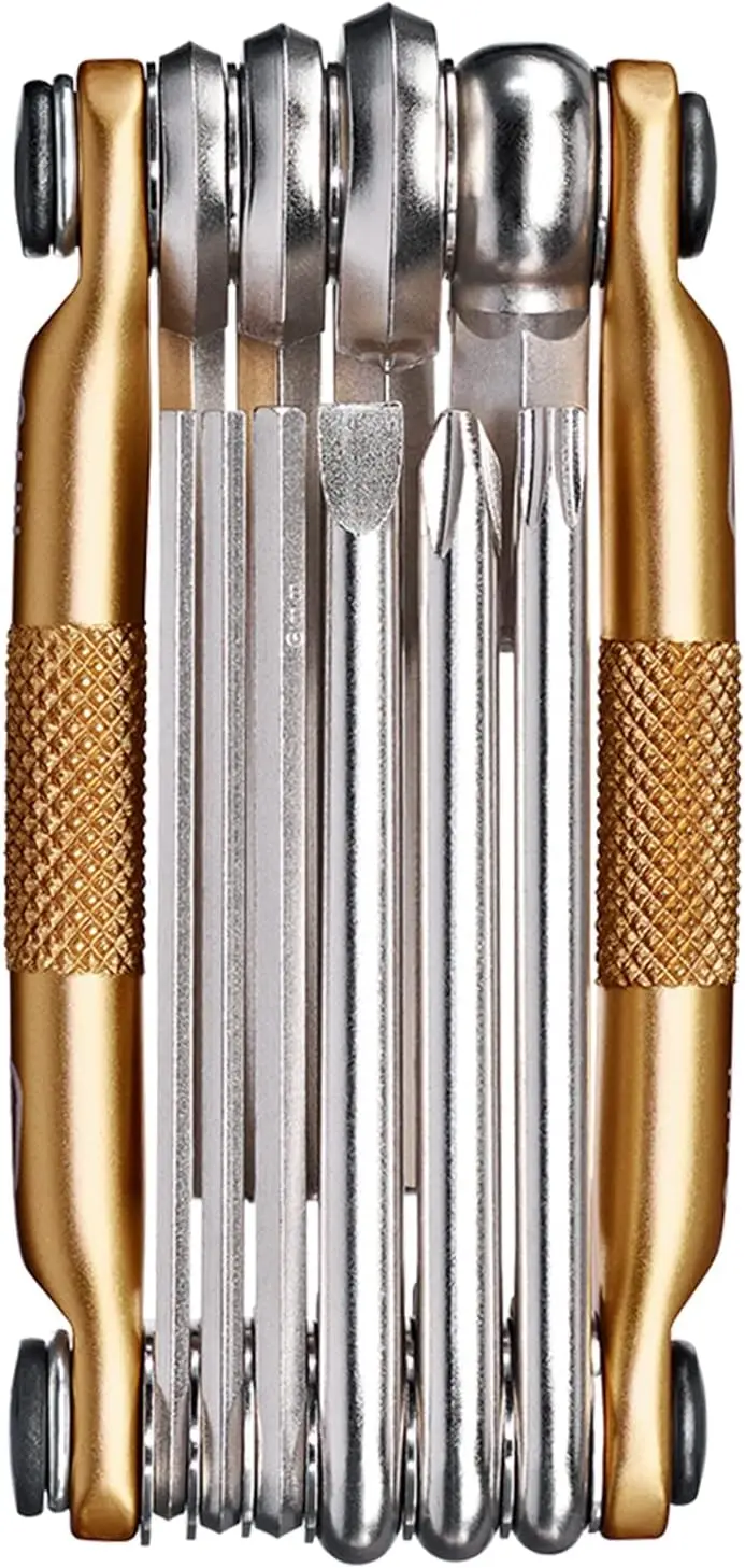 

Multi Tool M 10 Gold - 10-in-1 Bike Tool, Compact & Lightweight