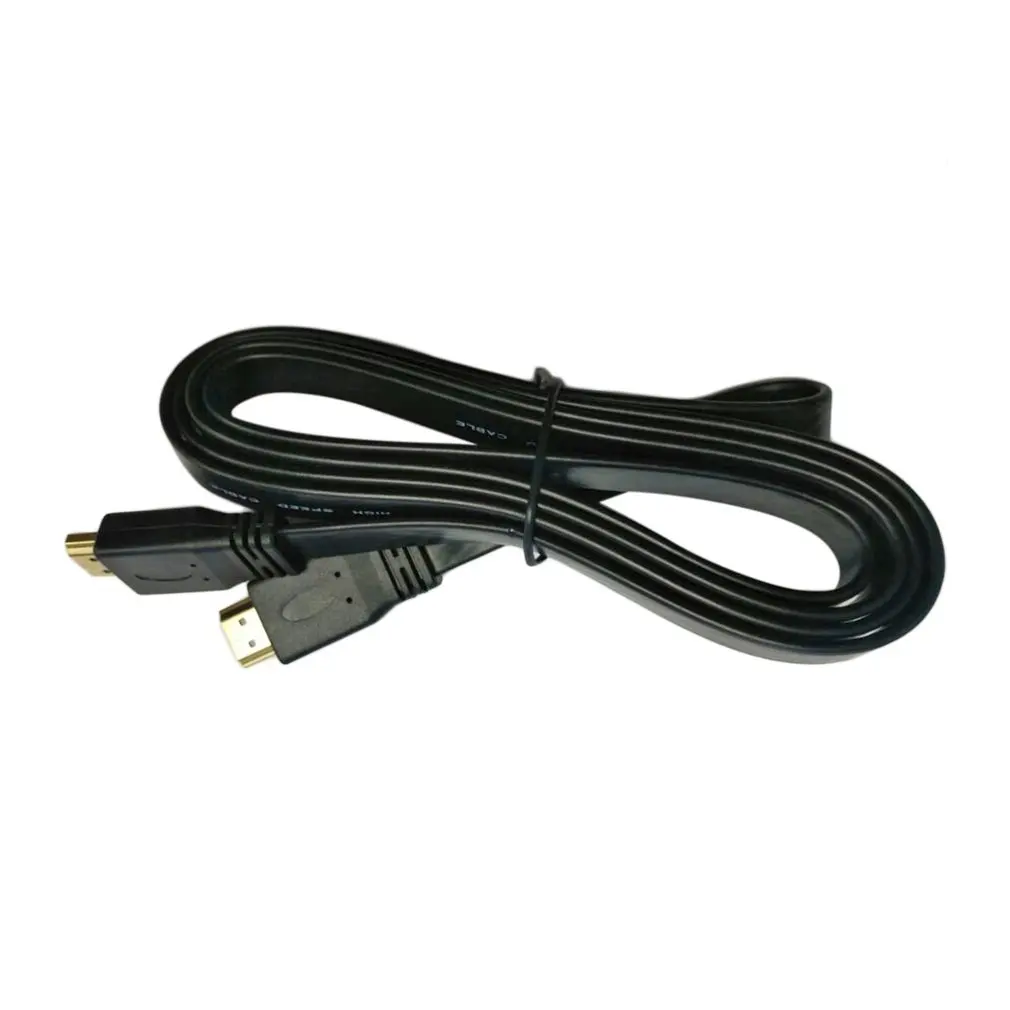 Flat Mini HDMI-compatible Cable High Speed 4K 3D 1080P 1m 1.5m 2m 3m 5m for camera monitor projector notebook TV