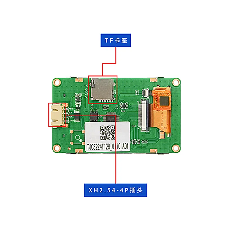 TJC3224T128_011N_A01 2.8-inch Serial screen LCD Touch interactive Intelligent display Serial screen touch screen