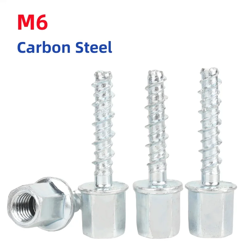 Carbon Steel Ceiling Self Cutting Screws No Main Light Anchor Bolts Concrete Self Cutting Quick Tooth Screw Connection Fixation