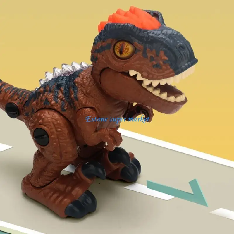 090B Tyrannosaurus Fai-da-te giocattolo ruggente per bambini elettronici giocattolo dinosauro interattivo