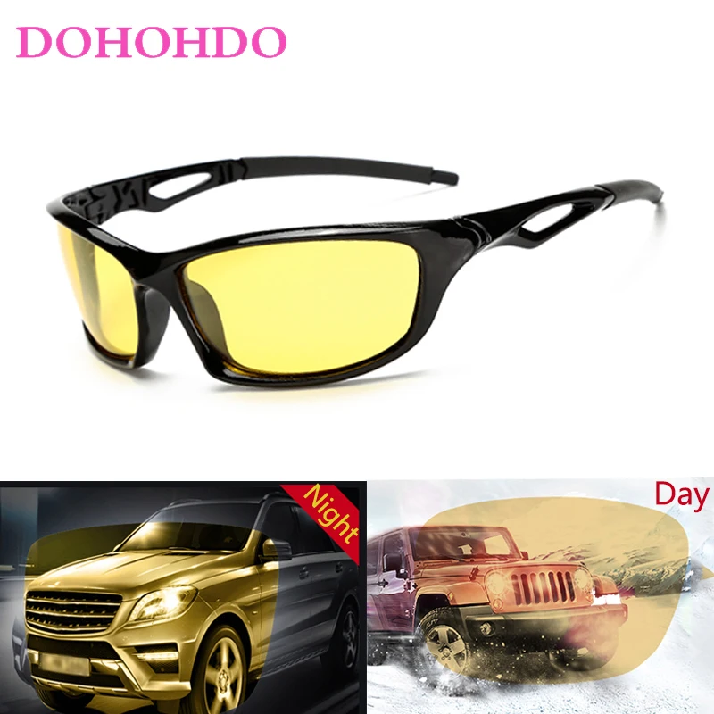 

New Night Vision Glasses For Women Men Polarized Anti-Glare Driving Sunglasses Goggles UV400 Protection Night Eyewear For Driver