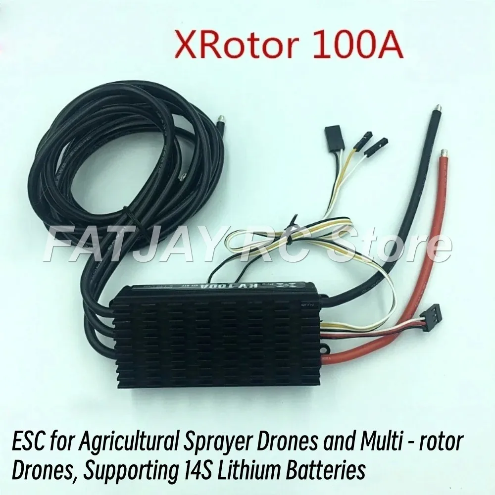 Hobbywing FATJAY XRotor-100A-HV-V3 100A 6-14S Brushless ESC Plant Protection Drone RC Aircraft view 2