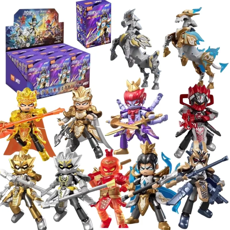 

BLOKEES Hero Infinite The Fourth Bullet Classic Edition Building Assembly Model Boy Children Birthday Gift Toys Blind Box