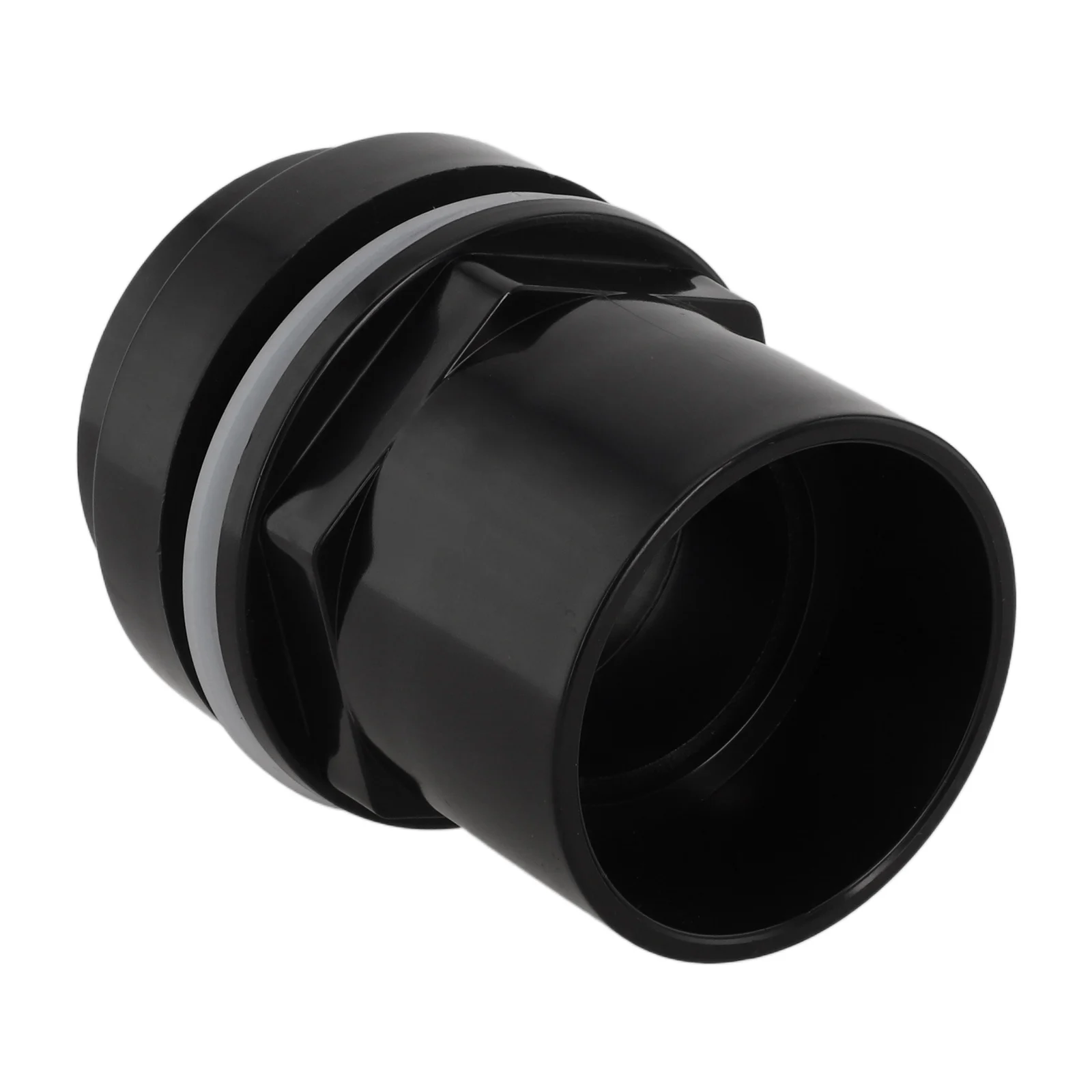 Robust Threaded Tank Connector for Aquarium and Pond Applications Supporting Filter Pipe Connections Through Tanks and Liners