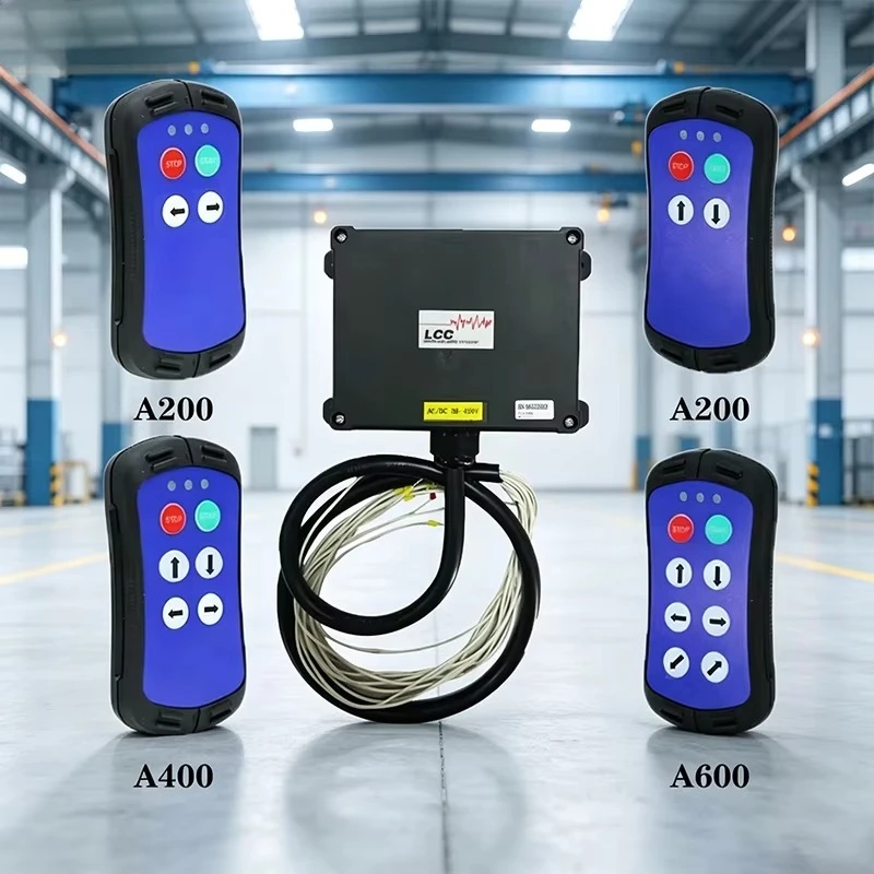 A400 Mini LCC 4-Button Wireless Remote Control System Waterproof for Flatbed Tow Truck, Trailer Ramp and Tailgate