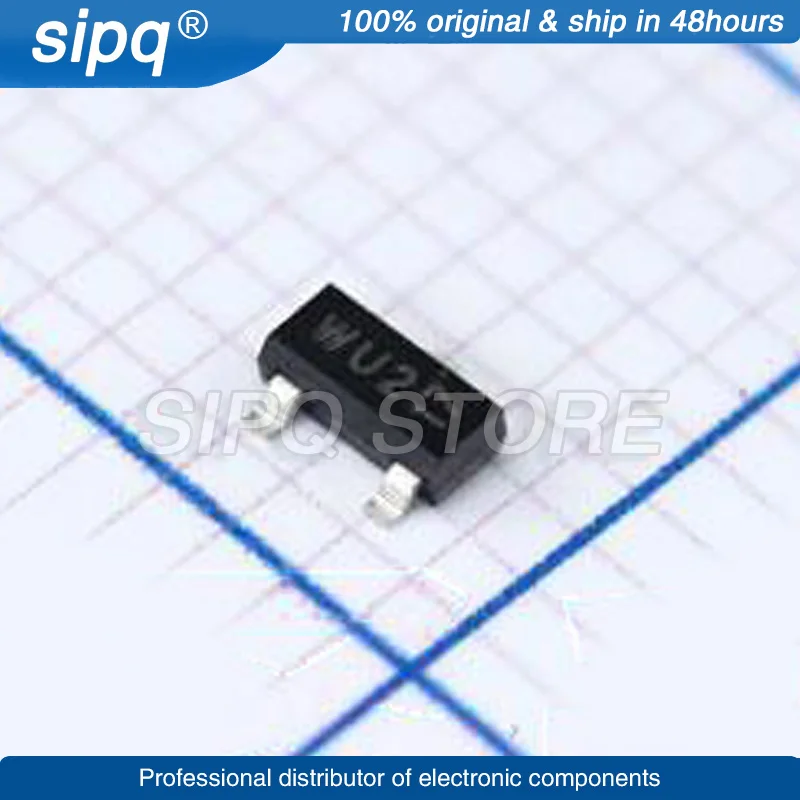 

200 шт./партия, PESD12VS2UT,215 PESD12VS2UT SOT-23 маркировка: WU2 совершенно новый и оригинальный стандартный продукт