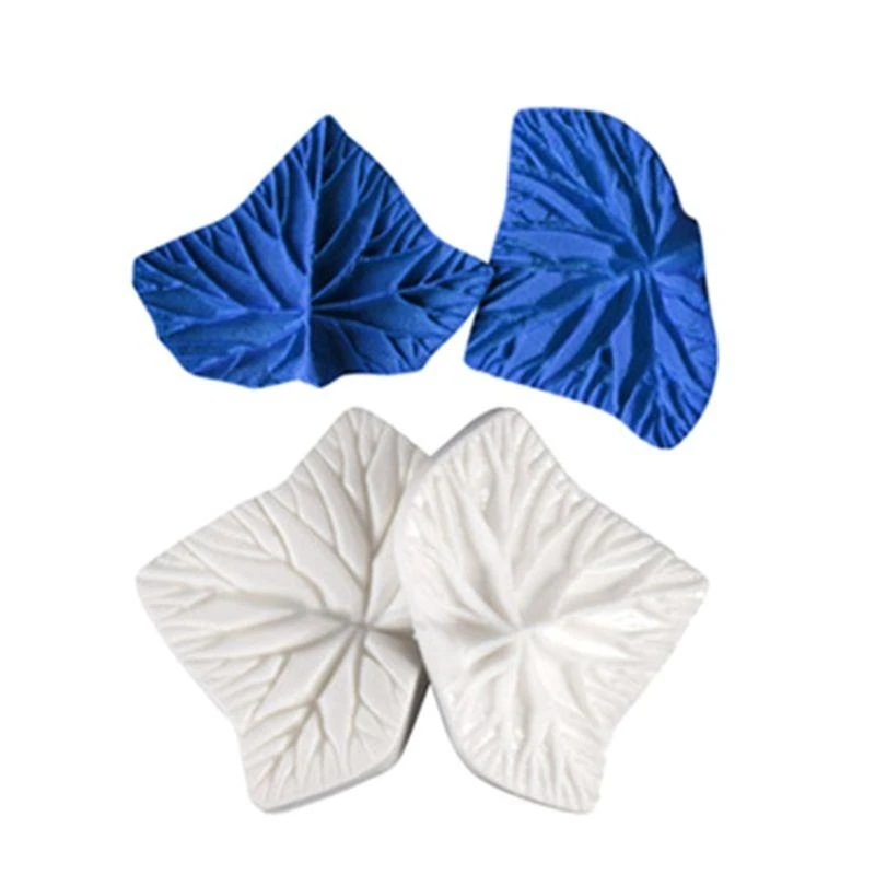 

E06B Flower Veining Kitchen Baking Mold Silicone Cake Decorating Tools Fondant Chocolate Mould Biscuits Silicone Mold